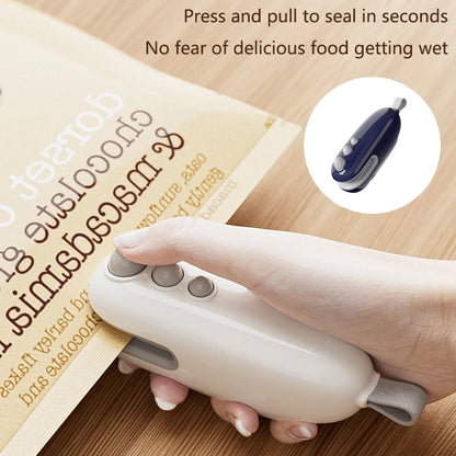 Small Monster Sealing Machine Snack Sealing Machine Mini Sealing Machine Hand Pressure Plastic Sealing Machine